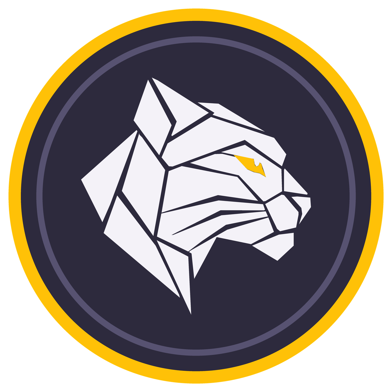 Insignia DURCH con pantera geométrica